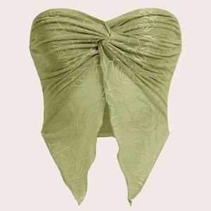 SHEIN y2k Lace Crop Top